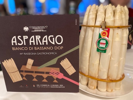 L'asparago DOP di Bassano è anche protagonista di una rassegna gastronomica